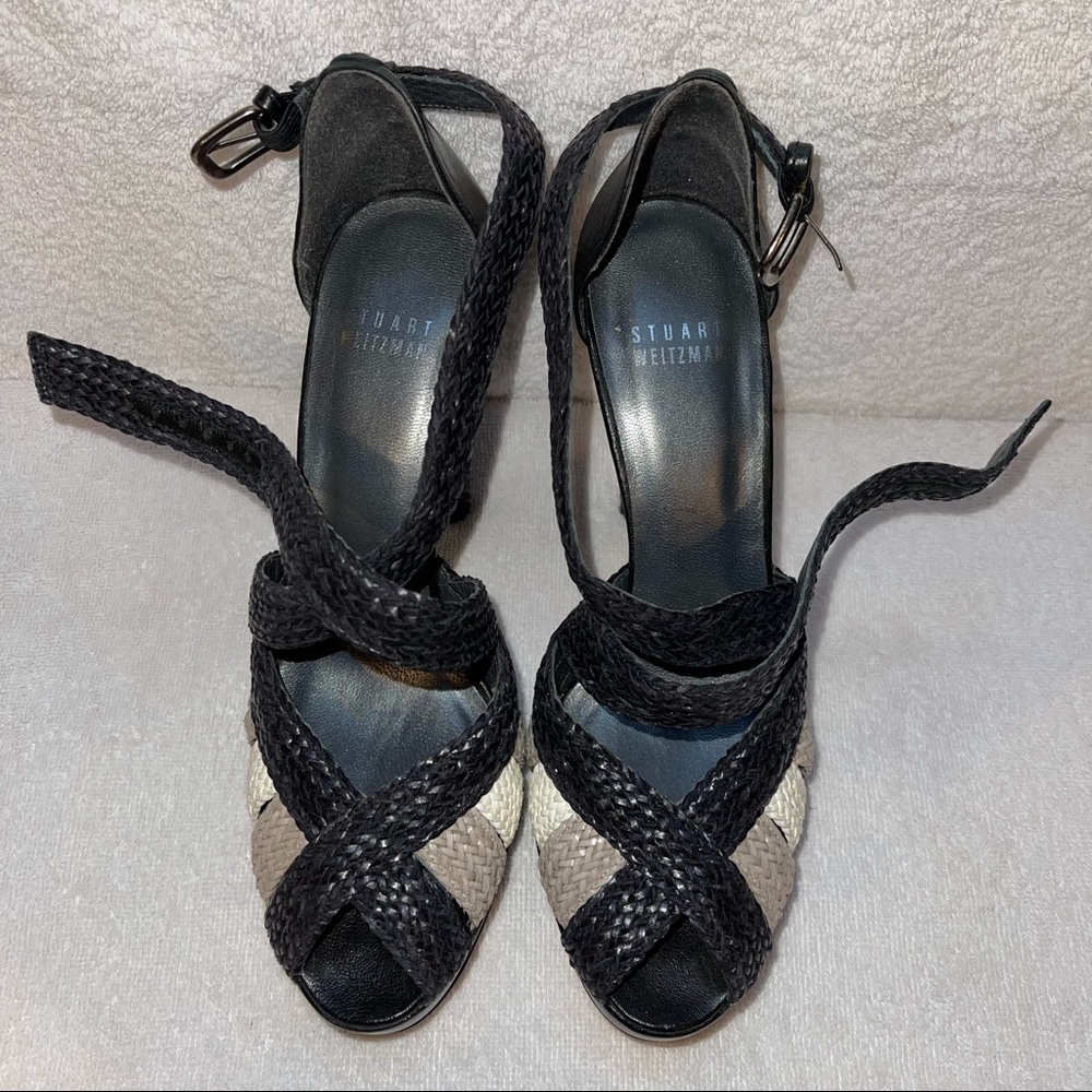 Stuart Weitzman Black Heels 👠 Pumps Shoes (size 6 1/2 b)